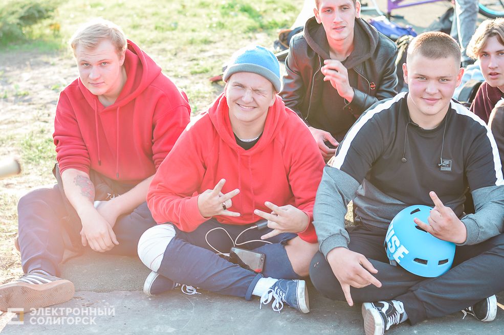 Соревнование скейтеров, самокатеров и bmx-серов в Солигорске