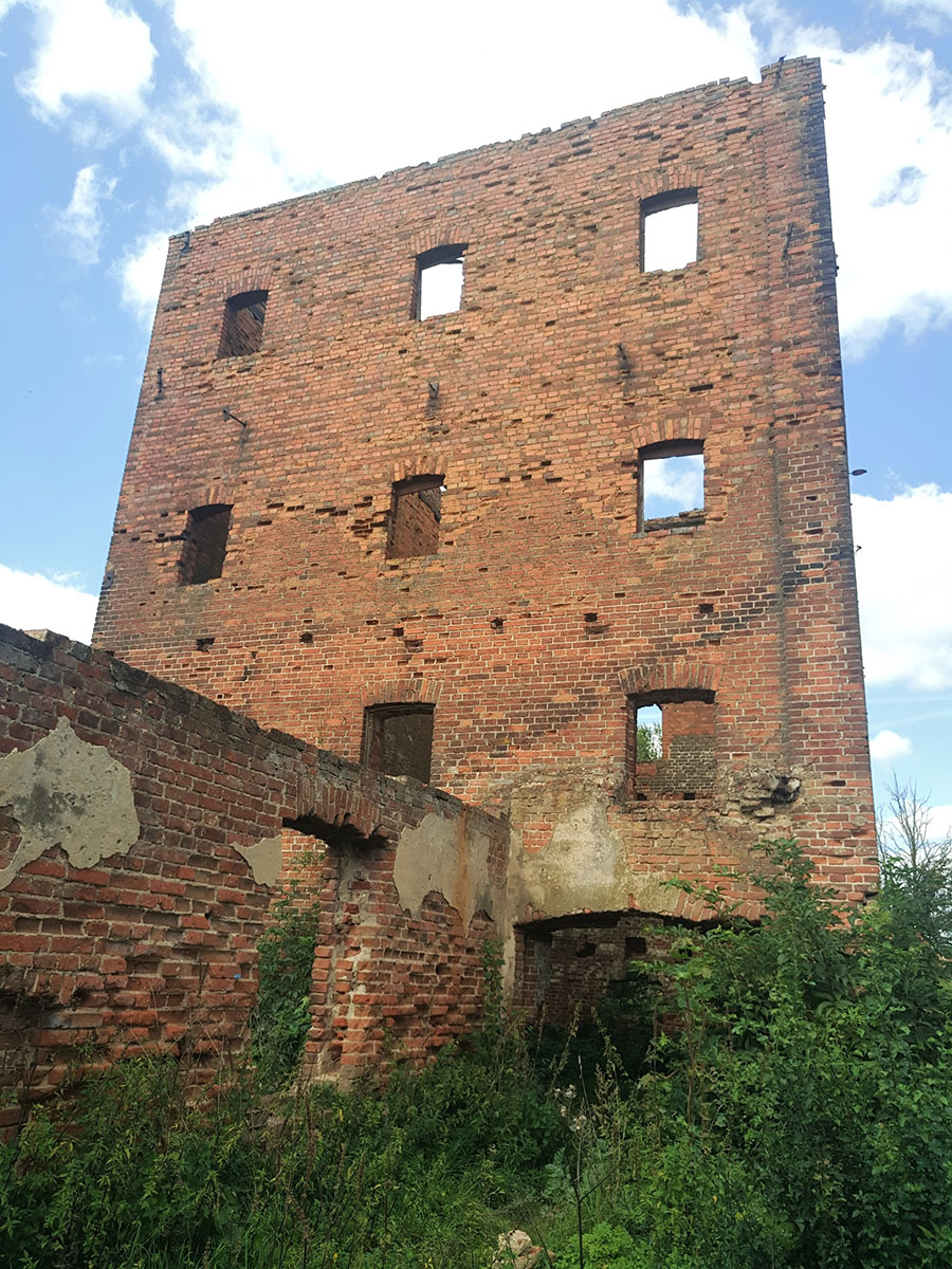 Заброшенная мельница в Погосте Солигорский район