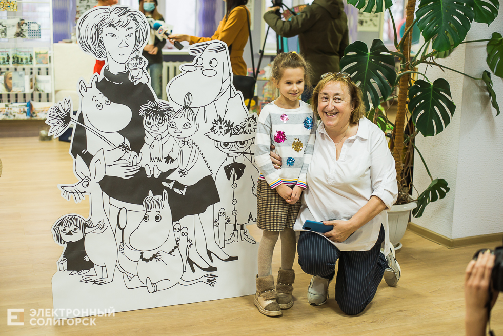 выставка муми-троллей