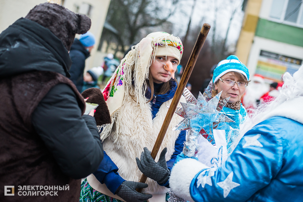 шествие дедов морозов