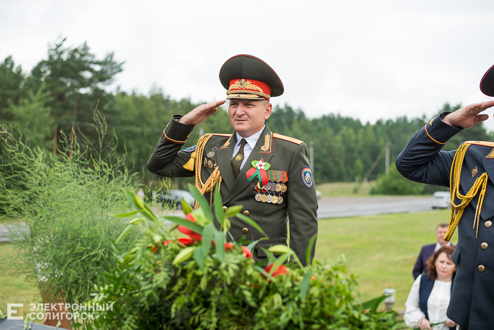 возложение цветов Солигорск