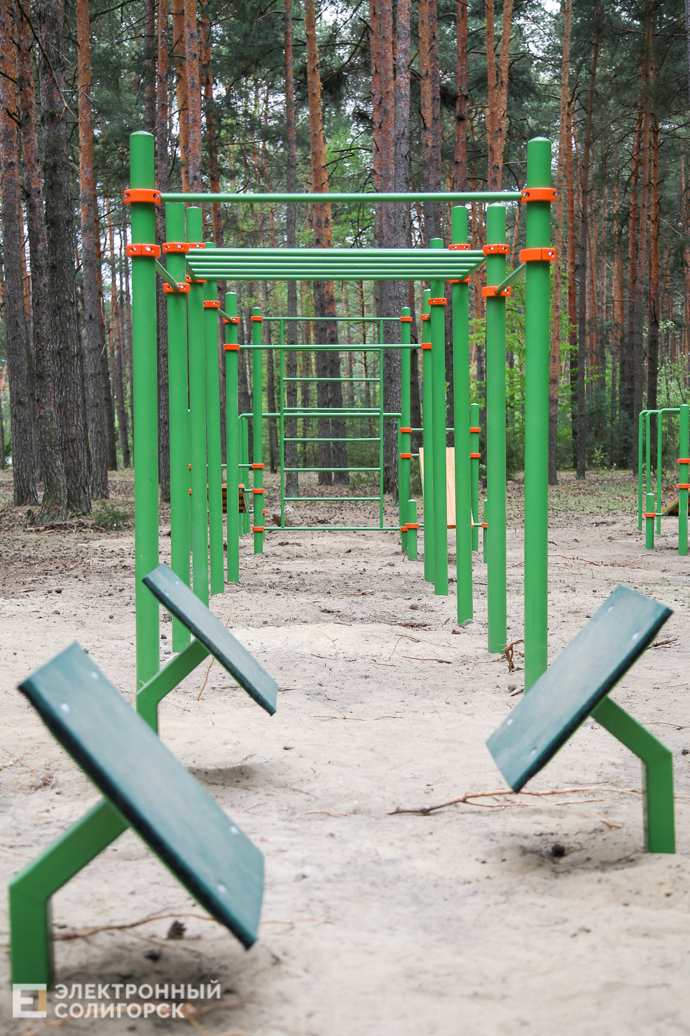 воркаут площадка солигорск