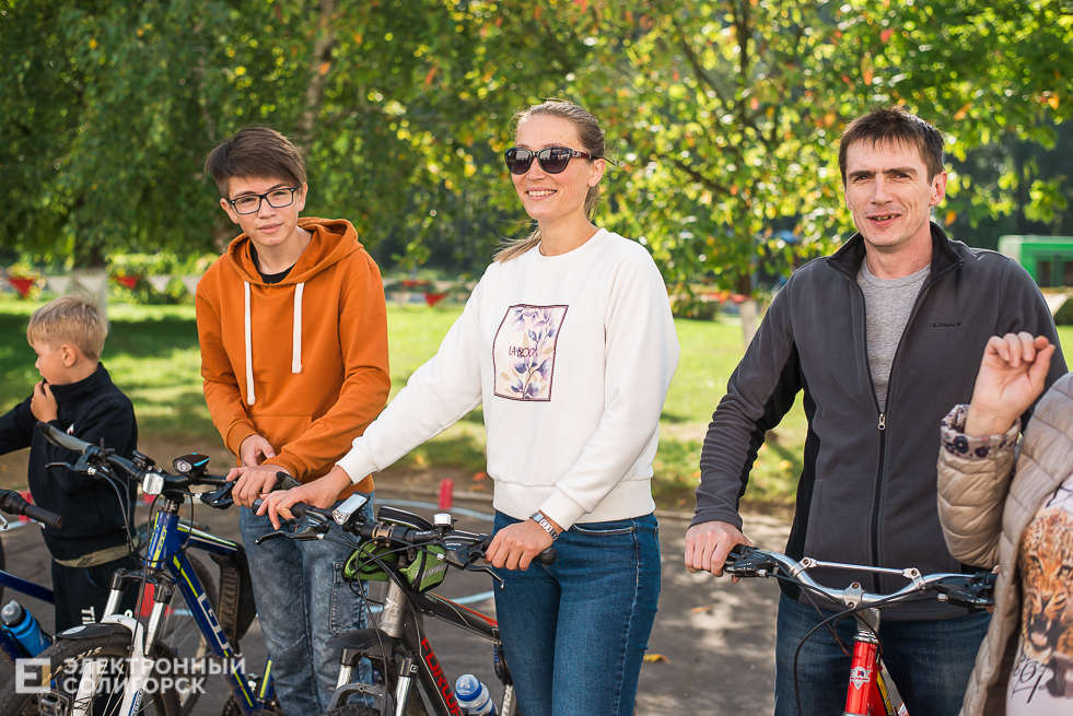 фигурное вождение велосипеда