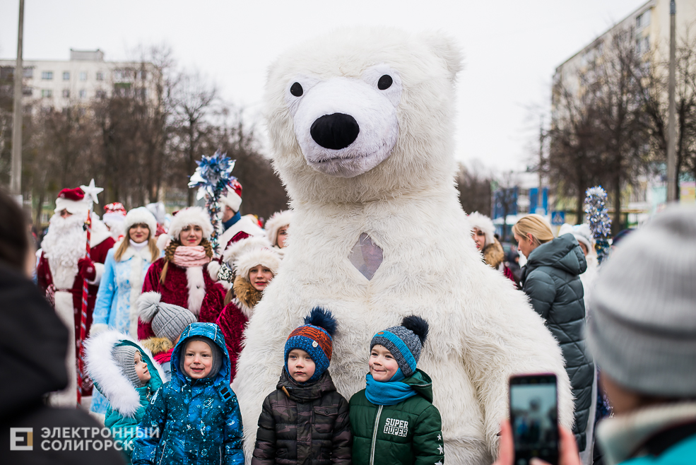 парад дедов морозов