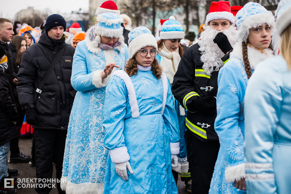 парад дедов морозов