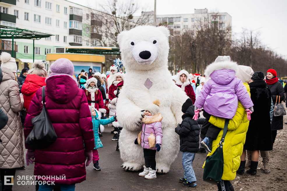 парад дедов морозов