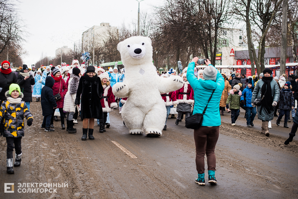 парад дедов морозов