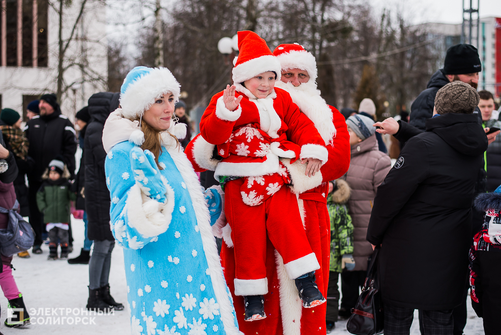 парад дедов морозов