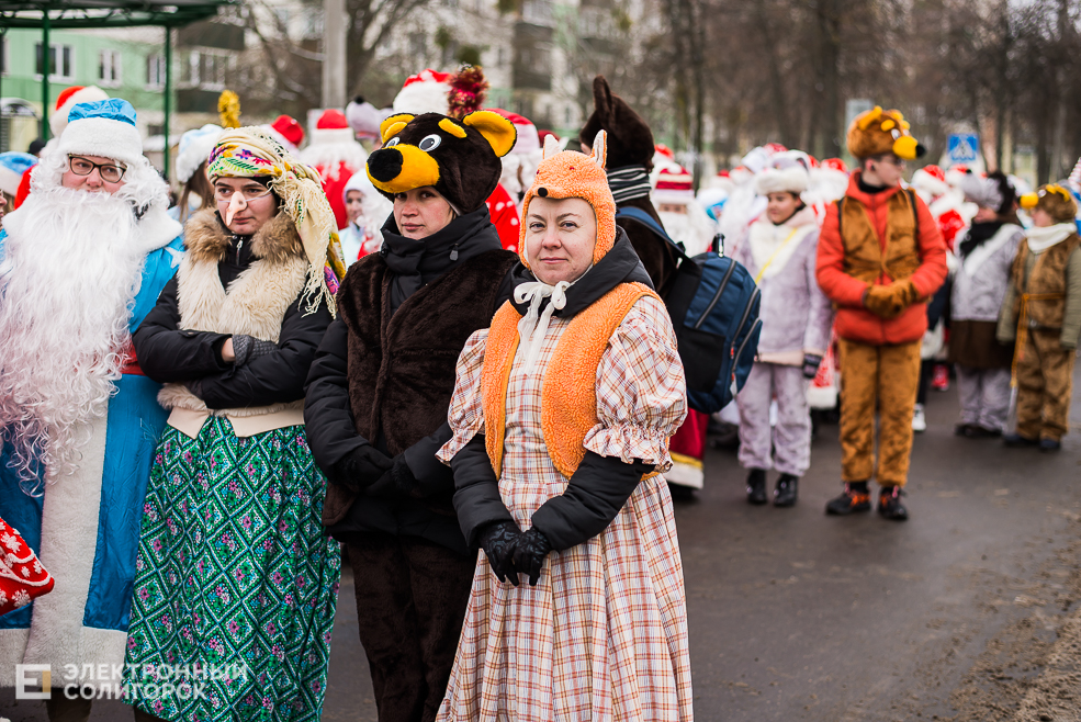 парад дедов морозов