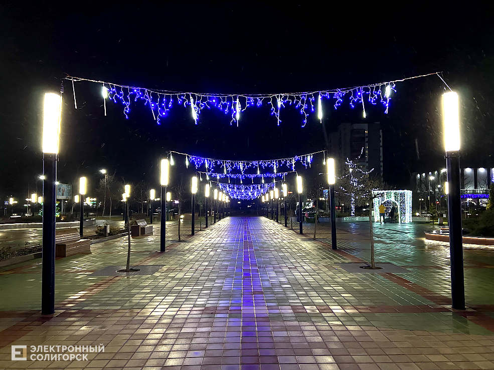 новогодний солигорск