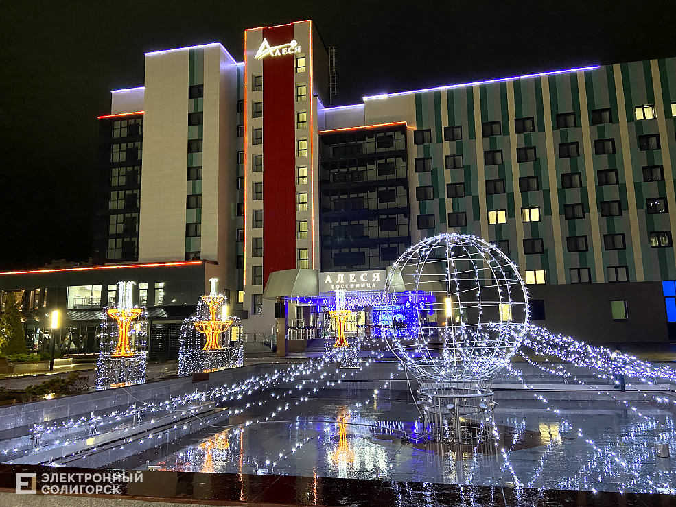 новогодний солигорск