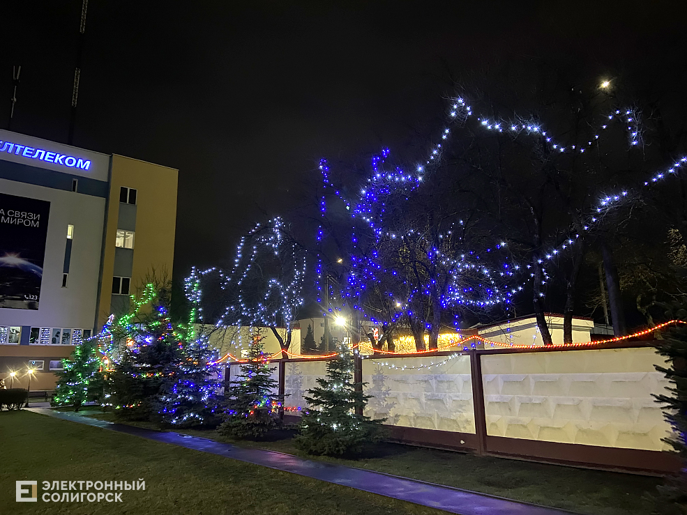 новогодний солигорск