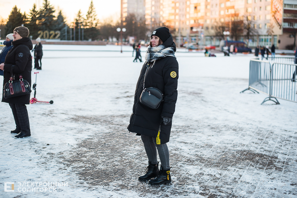 рождественский концерт на площади