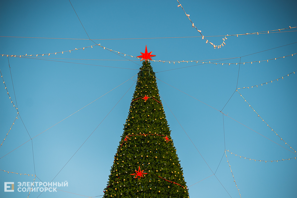 рождественский концерт на площади