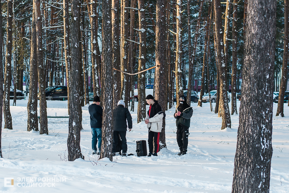 солнце и зима
