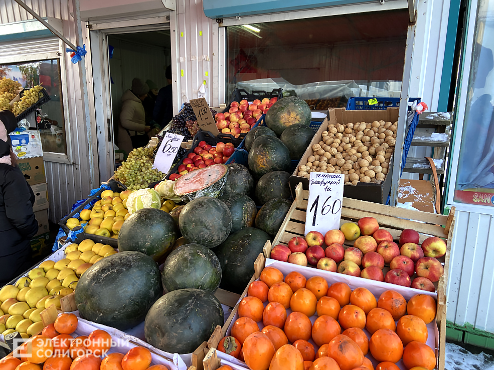 цены на продукты на рынке