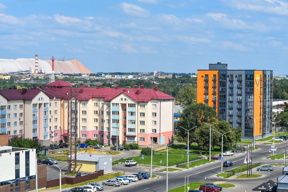 Солигорск с высоты