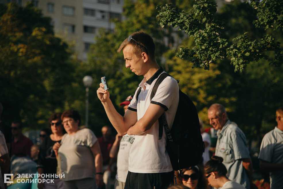 танцы в парке