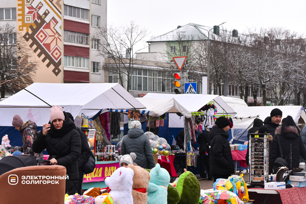 Рождественская ярмарка в Солигорске