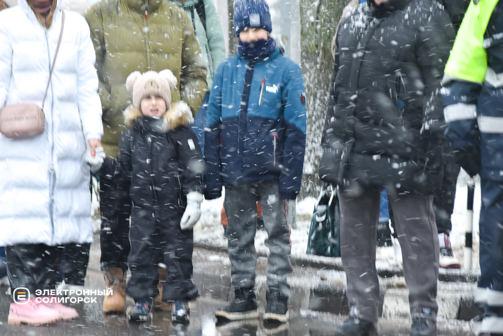 Парад Дедов Морозов и Снегурочек в Солигорске