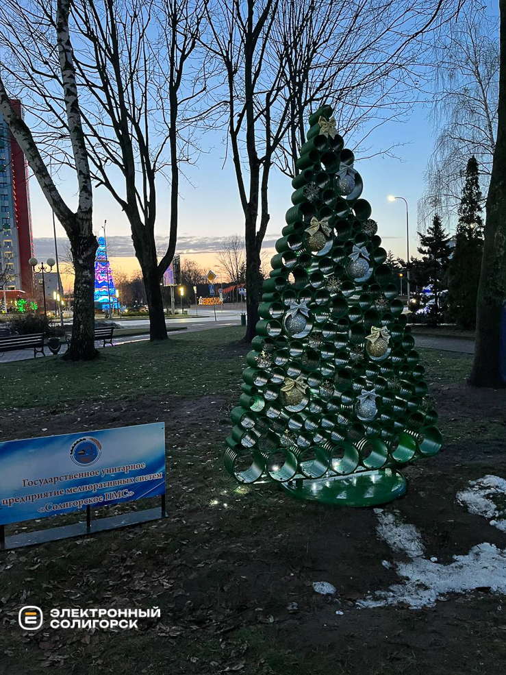 Парад ёлок в Солигорске