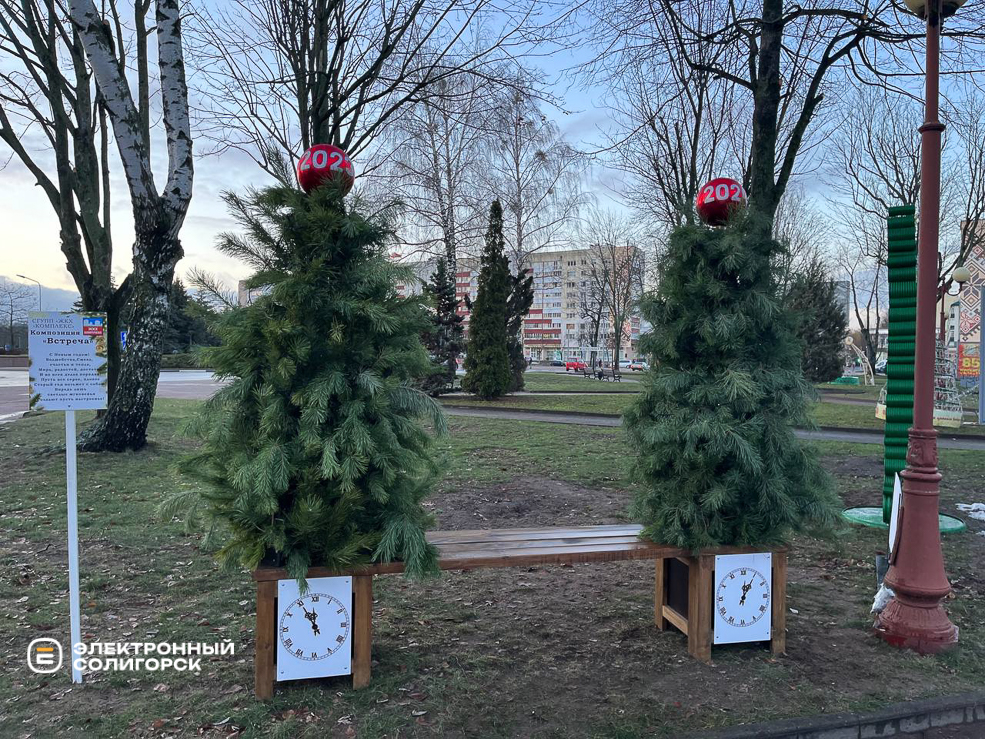 Парад ёлок в Солигорске