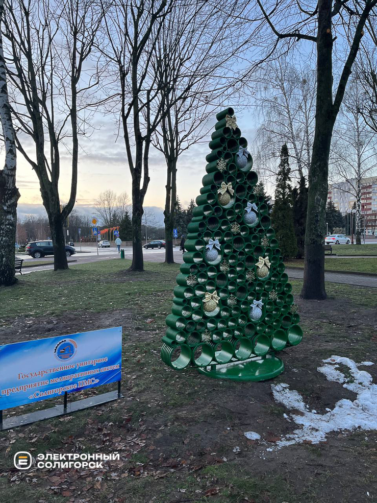 Парад ёлок в Солигорске