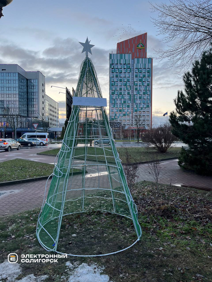 Парад ёлок в Солигорске