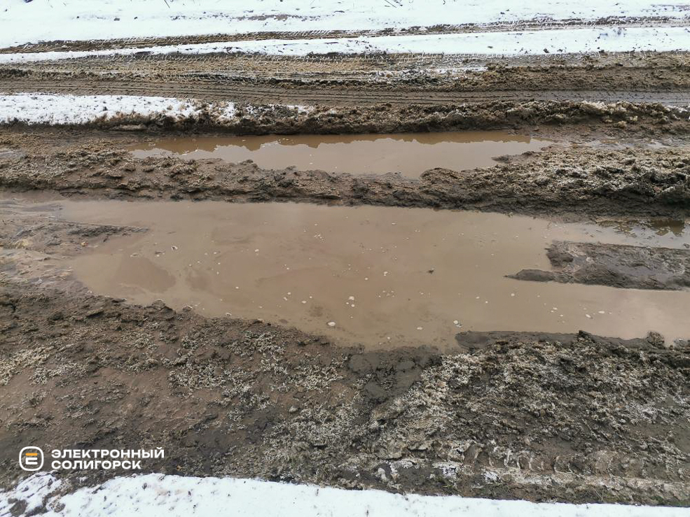 Ремонт дороги в посёлке Зозёрный