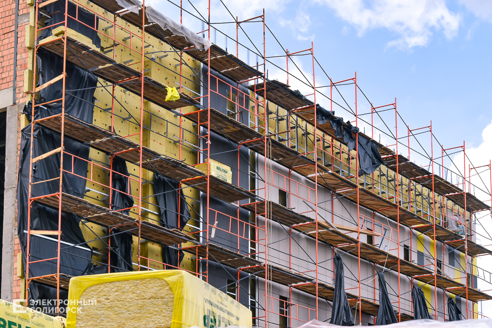 Дорожные работы на улице Горького в Солигорске