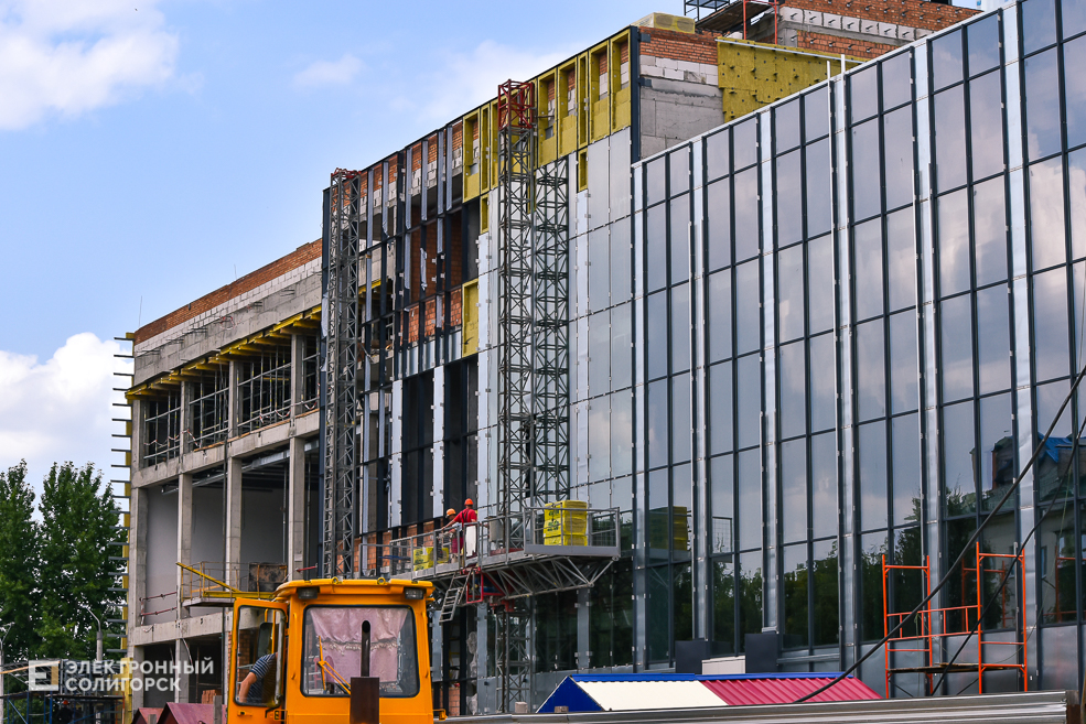 Дорожные работы на улице Горького в Солигорске