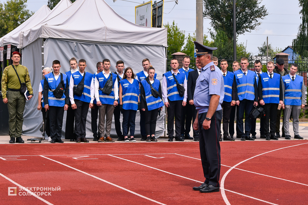Сбор по теробороне в Солигорске