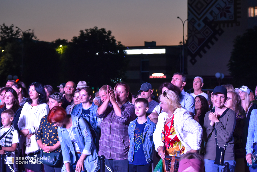 Концерт и салют в Солигорске в День Независимости Республики Беларусь