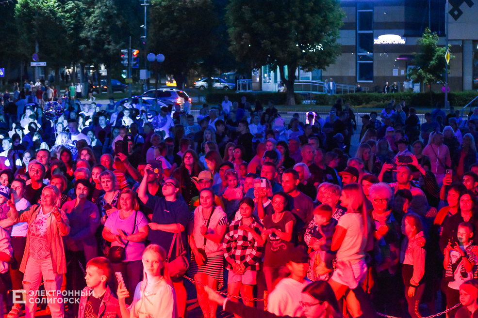 Концерт и салют в Солигорске в День Независимости Республики Беларусь