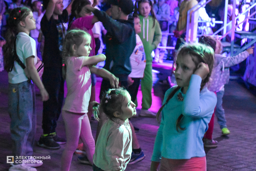 Концерт и салют в Солигорске в День Независимости Республики Беларусь