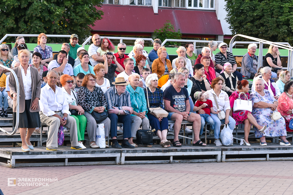 Концерт и салют в Солигорске в День Независимости Республики Беларусь