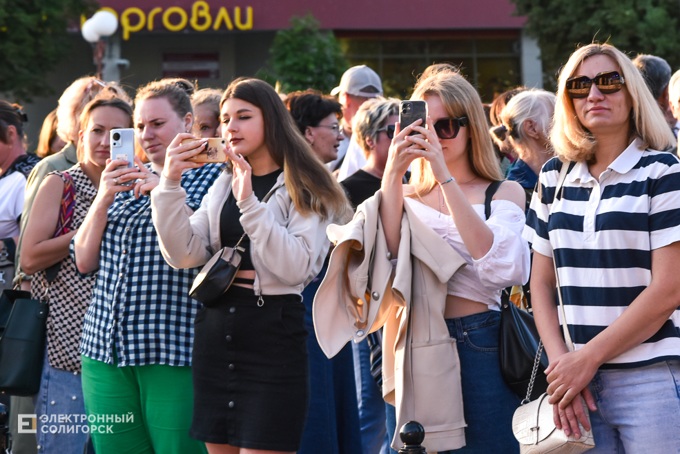 Концерт и салют в Солигорске в День Независимости Республики Беларусь