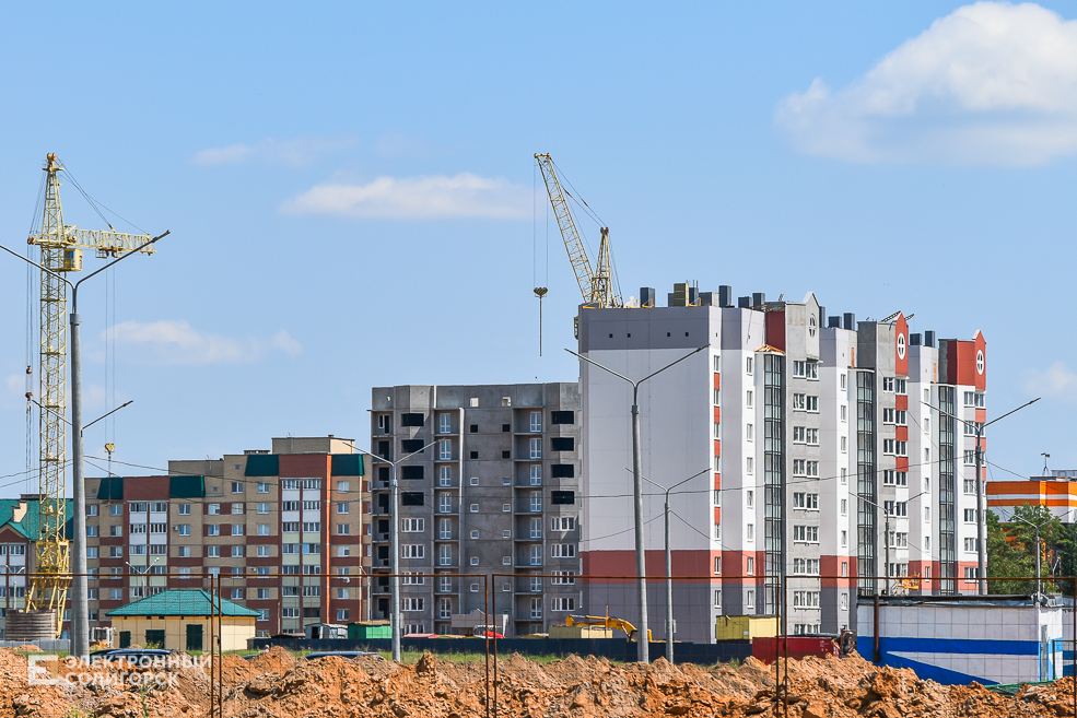 Солигорск строительство новый микрорайон дома
