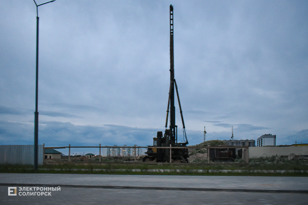 Новые улицы в Солигорске. Строительство нового микрорайона