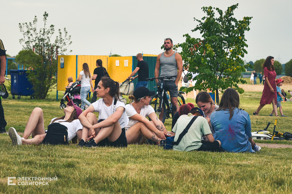 День молодёжи в Солигорске, рок-концерт и дискотека