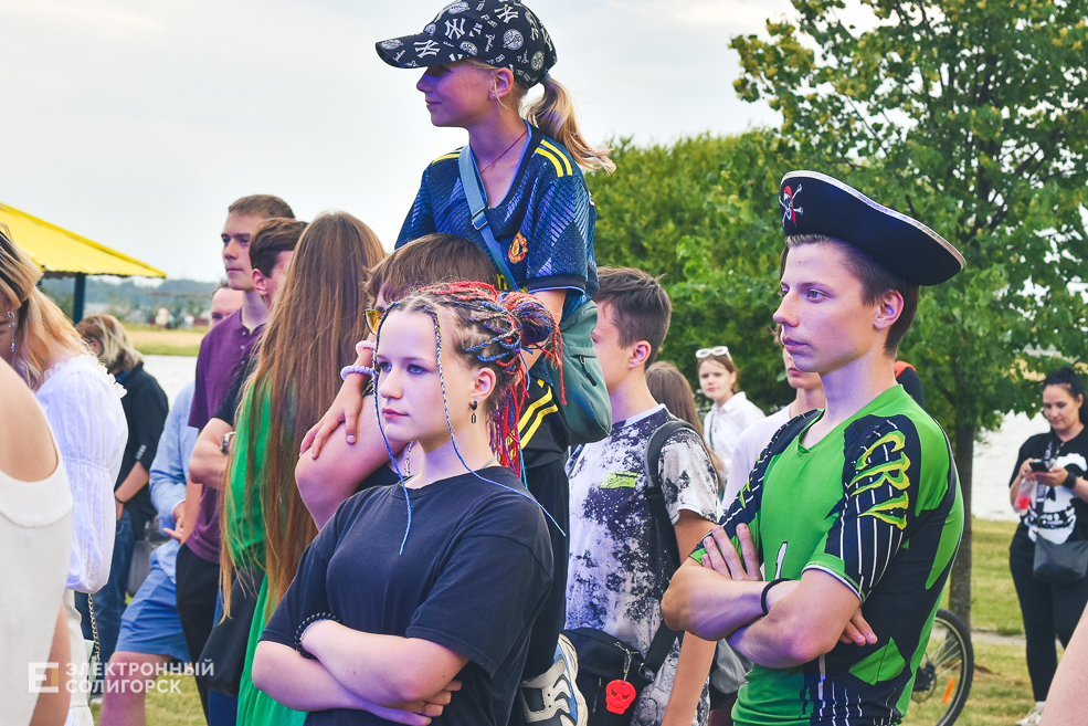 День молодёжи в Солигорске, рок-концерт и дискотека
