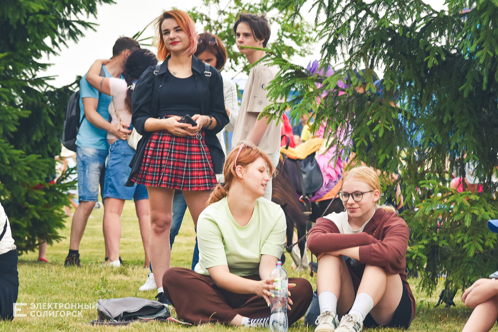 День молодёжи в Солигорске, рок-концерт и дискотека