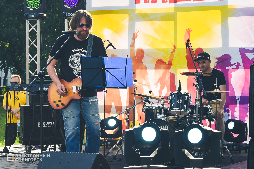 День молодёжи в Солигорске, рок-концерт и дискотека