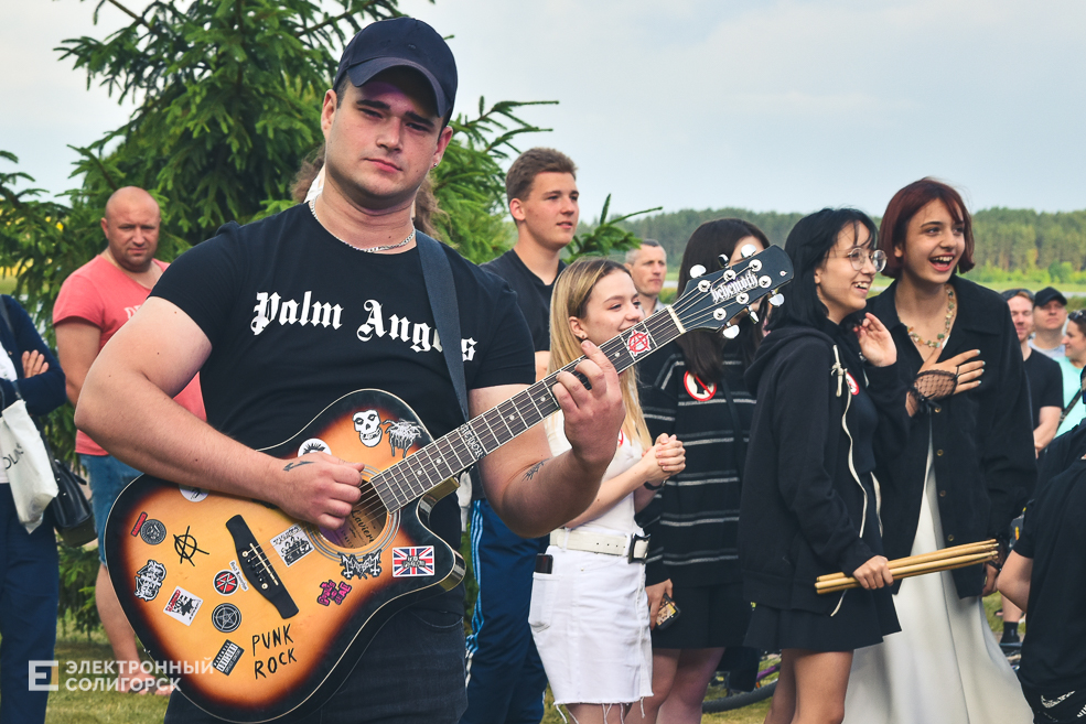 День молодёжи в Солигорске, рок-концерт и дискотека