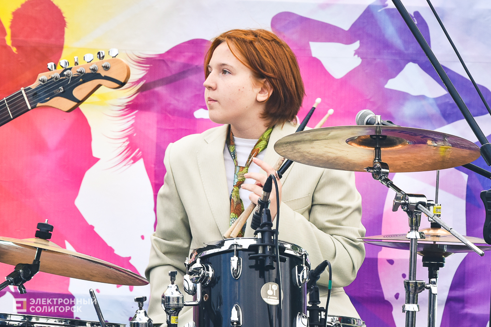 День молодёжи в Солигорске, рок-концерт и дискотека