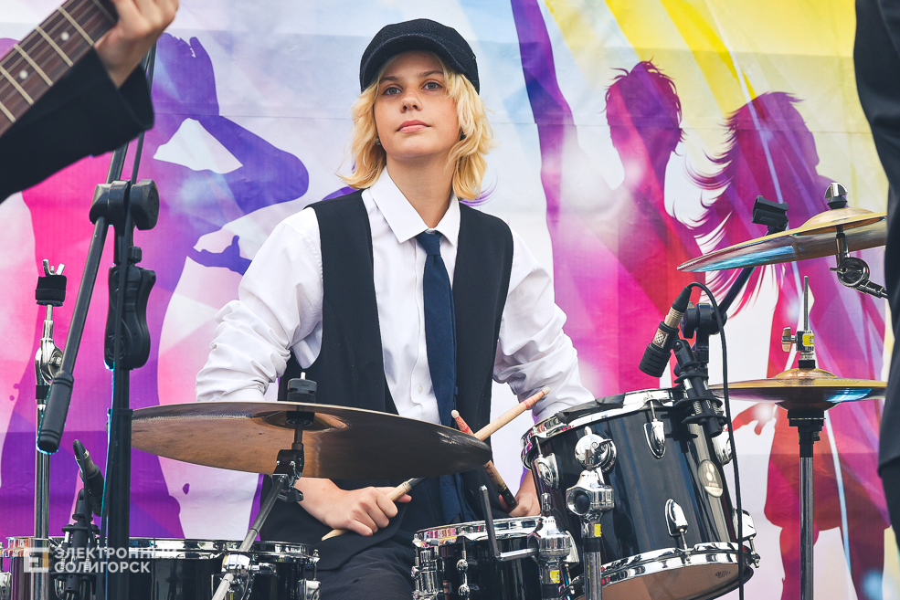 День молодёжи в Солигорске, рок-концерт и дискотека