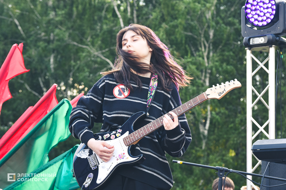 День молодёжи в Солигорске, рок-концерт и дискотека
