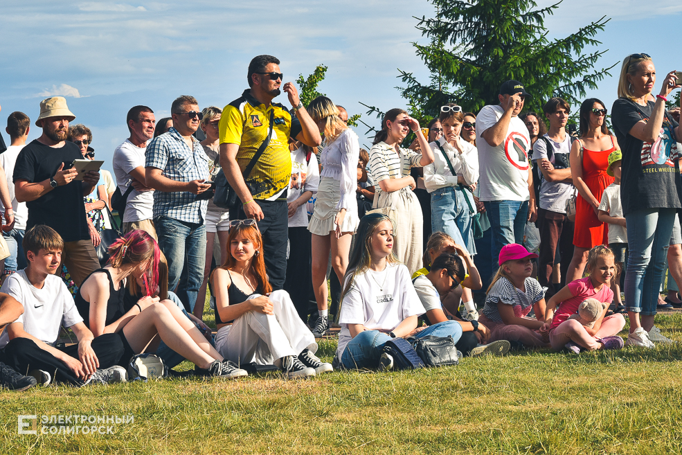 День молодёжи в Солигорске, рок-концерт и дискотека