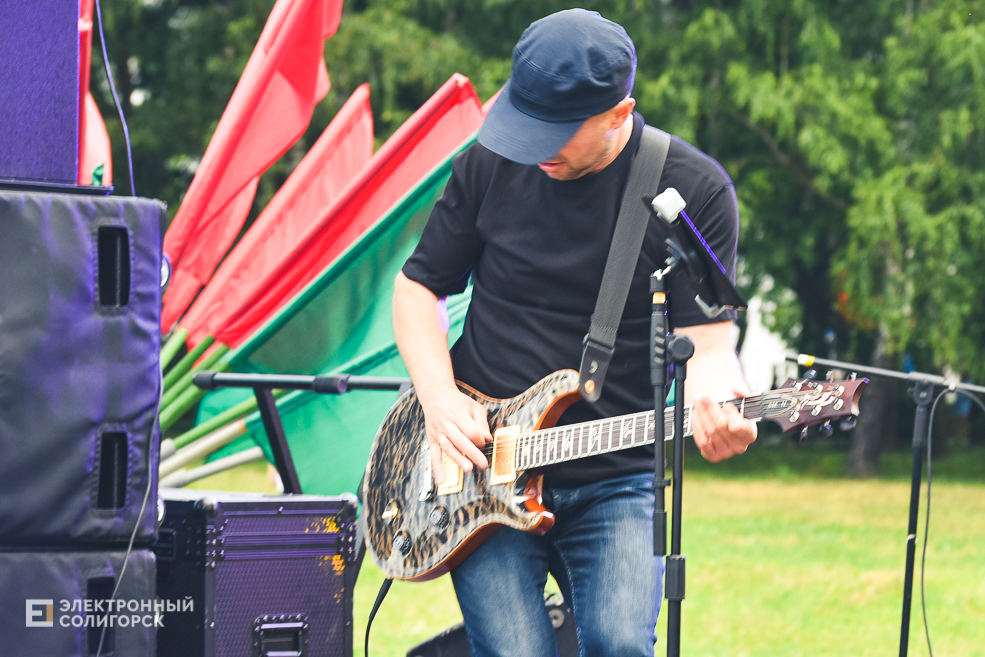 День молодёжи в Солигорске, рок-концерт и дискотека