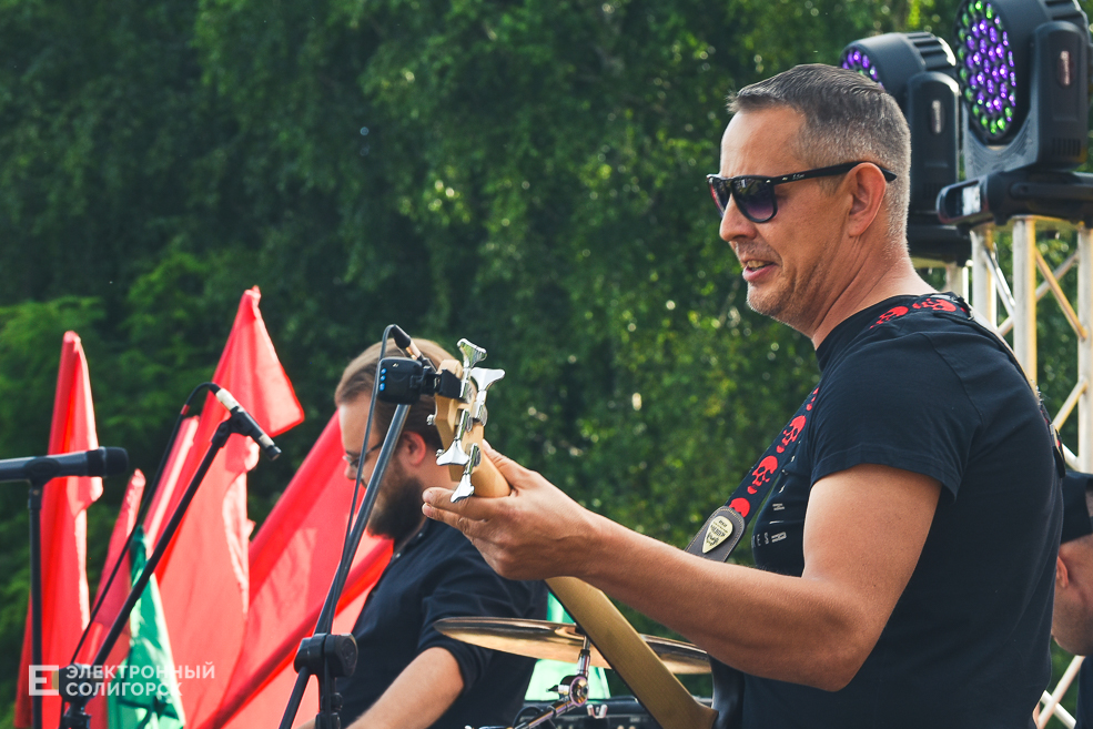 День молодёжи в Солигорске, рок-концерт и дискотека